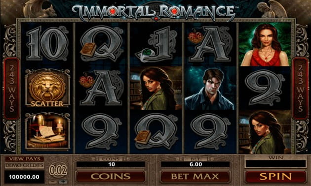 Immortal Romance Slot Free Play