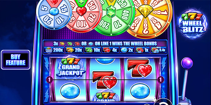 Screenshot from the New 777 Wheel Blitz Slot by Pragmatic Play