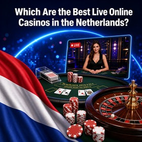 Live dealer casino games and the Netherlands flag