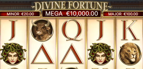 Divine Fortune slot from NetEnt