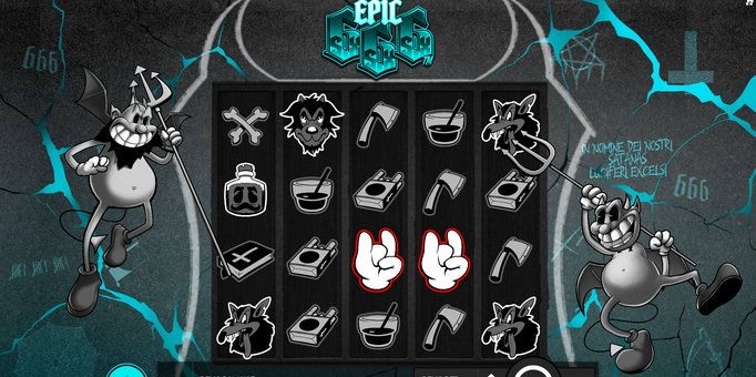 Screenshot from the New Epic SixSixSix Slot by Hacksaw Gaming