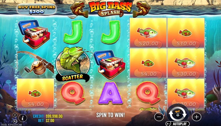 Big Bass Splash Slot