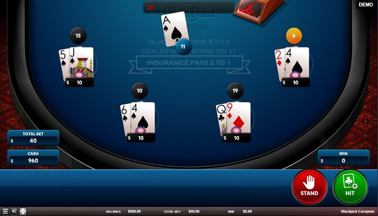 Blackjack European