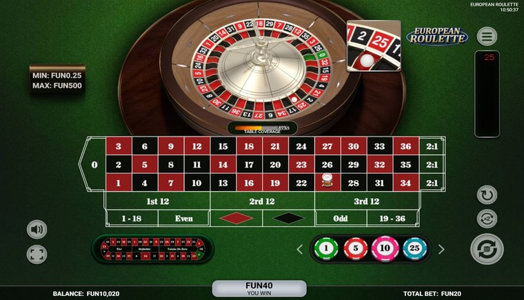 European Roulette