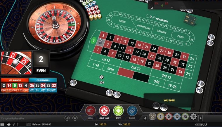 European Roulette Pro Table Game