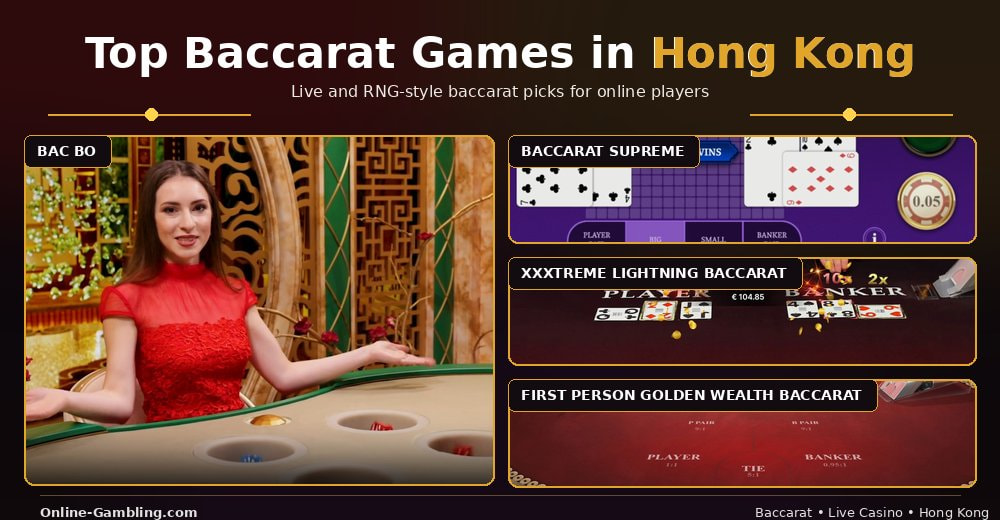 Online baccarat real money Hong Kong
