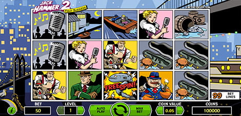 Jack Hammer 2 slot from NetEnt