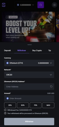 Step 6 – Withdraw winnings from a Hong Kong live casino
