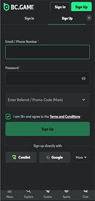 Step 2 – Register at a Philippine Live Casino Site