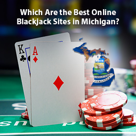 Playing cards with Michigan coat of arms