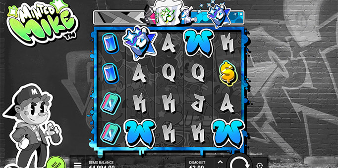 Screenshot from the New Minted Mike Slot by Hacksaw Gaming