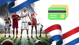 Debetkaart-logo, sporters en de Nederlandse vlag