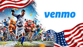 Celebrating athletes, the American flag, and the Venmo logo