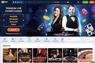 Online Roulette Games at 20Bet in Philippines
