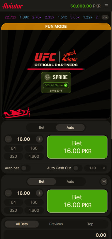 Aviator Auto Tab with Auto Bet and Auto Cash Out Toggles