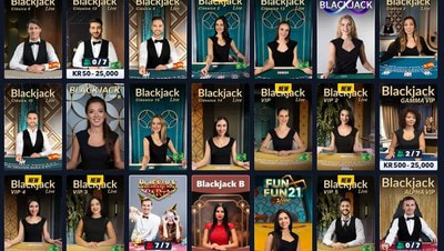 Online Blackjack Games at Betinia in Denmark