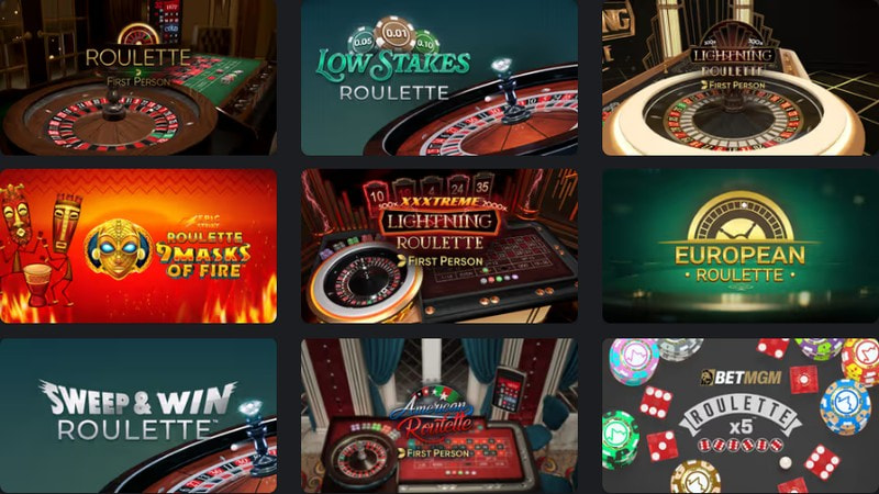 RNG Roulette Games at BetMGM in the Netherlands