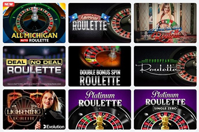 BetRivers Casino's Online Roulette in Michigan