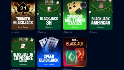 Online Blackjack Games at BK8 in Hong Kong