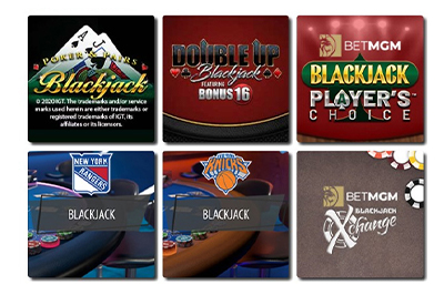 Borgata Casino's Online Blackjack Game Selection in New Jersey