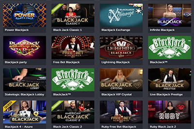Online Blackjack Games at ComeOn!