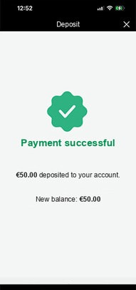 Casino Account Balance Updated After PayPal Deposit Confirmation