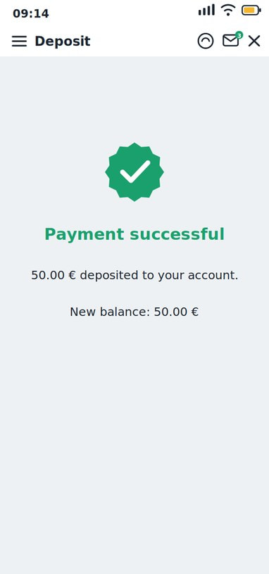 Casino Account Balance Updated After a Paysafecard Deposit