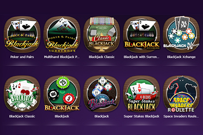 Screenshot of Harrah's Casino Online Blackjack Table in New Jersey