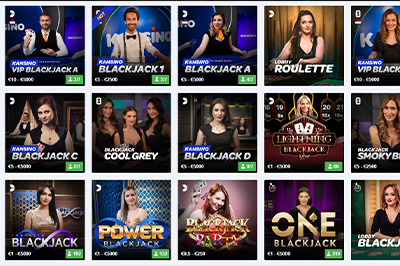 Online Blackjack Games at Kansino