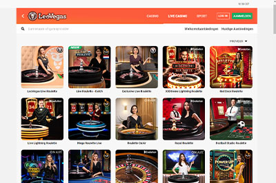 Online Roulette Games at LeoVegas