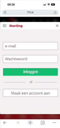 PayPal Login Screen with Email and Password Fields