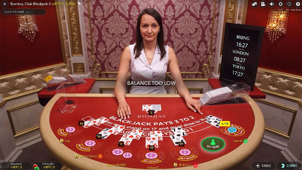 A Range of Live Dealer Games