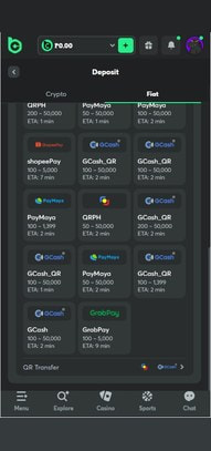 Casino Cashier with GrabPay Among the Deposit Methods