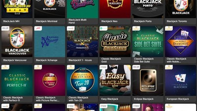 Online Blackjack Games at SpinYoo in Malta