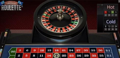 an overview of a roulette game on the Betrivers NJ site