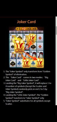 Super Ace Joker Card Rules with Big and Little Joker Wilds