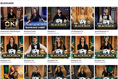 Online Blackjack Games at Tonybet in the Netherlands