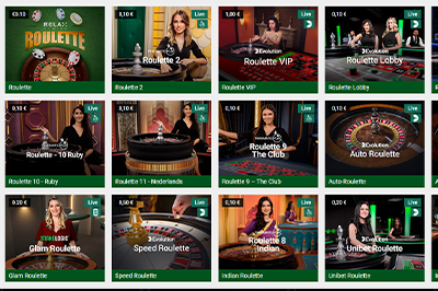 Online Roulette Games at Unibet