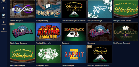 WynnBET's Online Blackjack Game Selection in Michigan