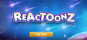 Reactoonz game logo