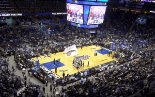 The home court of the NBA’s Orlando Magic