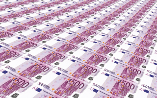 euro notes in production