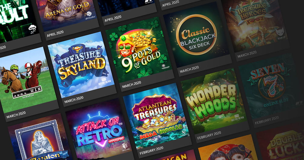 microgaming-slot-selection