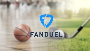 Fanduel Logo, Combined with a Golf Stick
