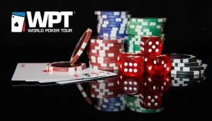 World Poker Tour Chips Cards and Dices 
