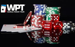World Poker Tour Chips Cards and Dices