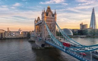 A Picture of Tower Bridge in the UK