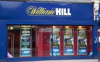 William Hill Betting Spot in the UK