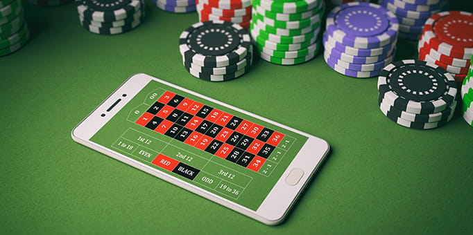 Gambing on mobile and casino chips