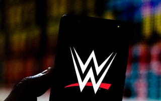 Logo WWE di Layar Ponsel 